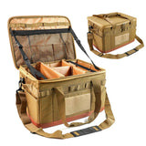 30L Camping Organizer Storage Bag Khaki Camping & Hiking - Tophatter Daily Deals