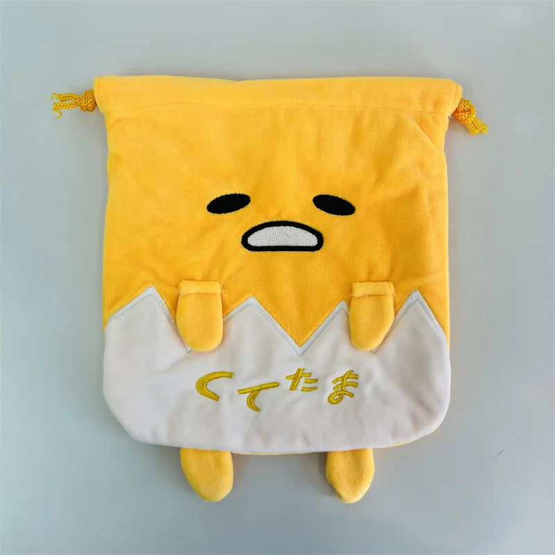 Sanrio Gudetama Drawstring Bag Anime - Tophatter Daily Deals