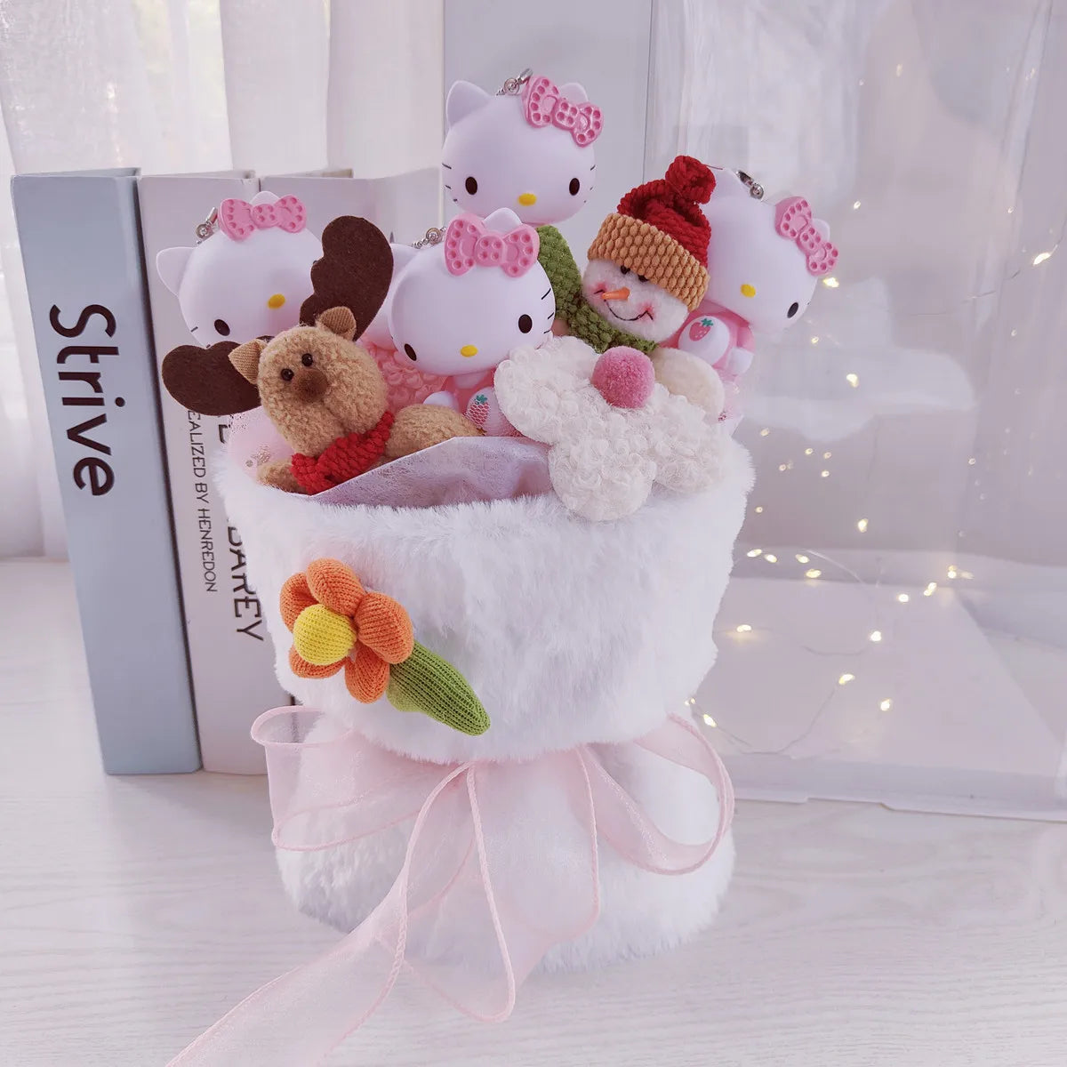 Sanrio Hello Kitty Plush Toy Bouquet Flowers - Tophatter Daily Deals