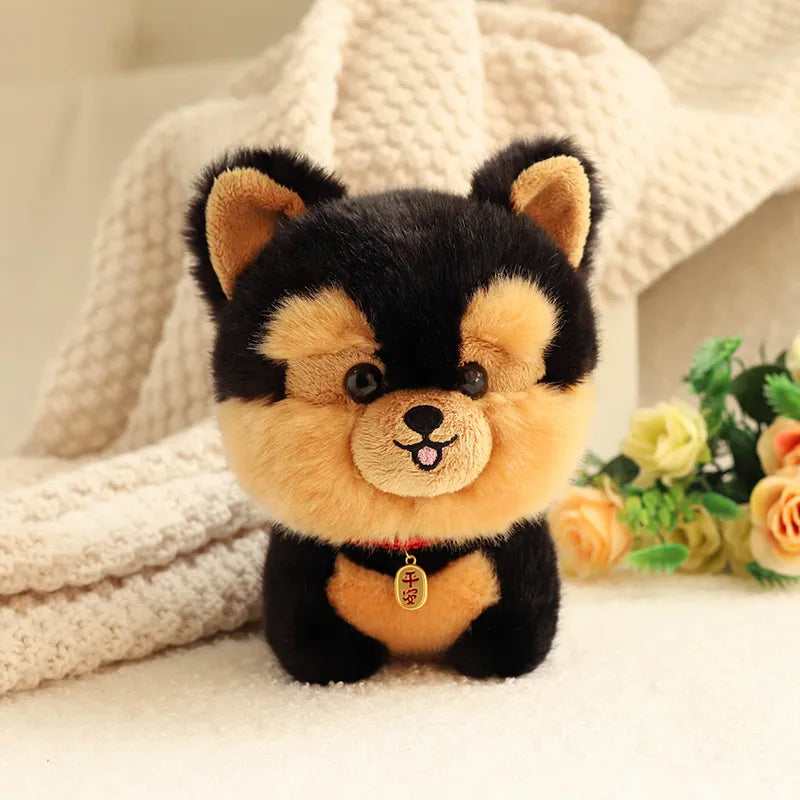 Corgi Dog Plush Toy Stuffed Animal Shiba inu ChowChow Yorkshire Bichon Husky Plush Yorkshire Terrier Approximately 20cm Animals - Tophatter Daily Deals