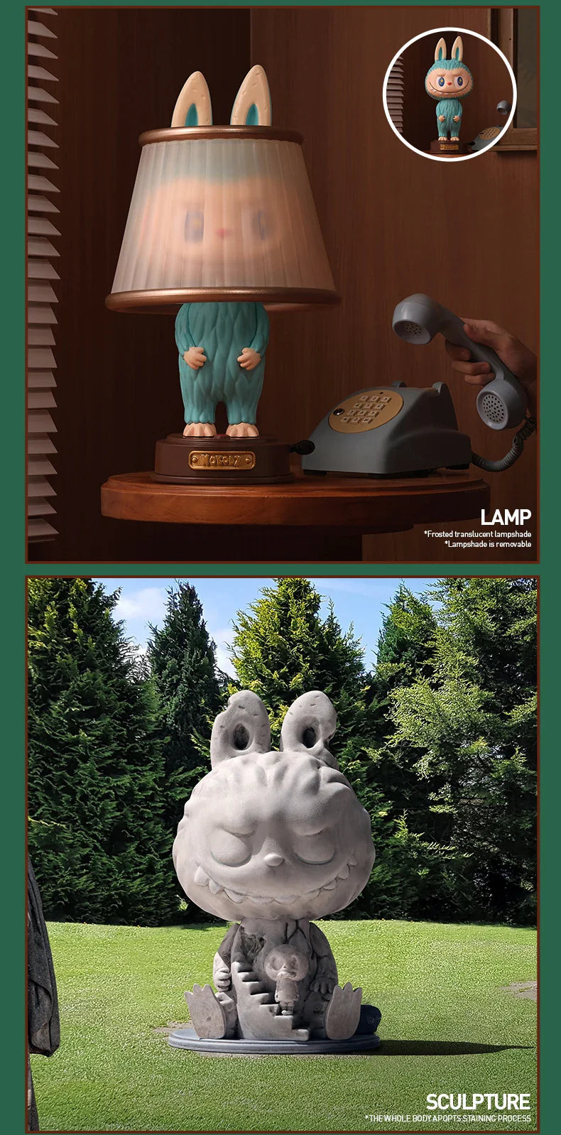 Genuine Pop Mart The Monsters Labubu Almost Hidden Series Mystery Box Figurine Mythical - Tophatter Daily Deals