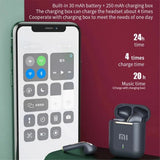 Xiaomi J18 Wireless Earphone HiFI In-ear Stereo with Microphone Bluetooth Touch Waterproof Noise-cancelling Various Headphones In-Ear Headphones - Tophatter Daily Deals