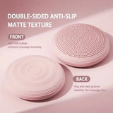 4mm Natural Rubber Flat Balance Yoga Trainer Mat Pink Yoga & Pilates Mats - Tophatter Daily Deals