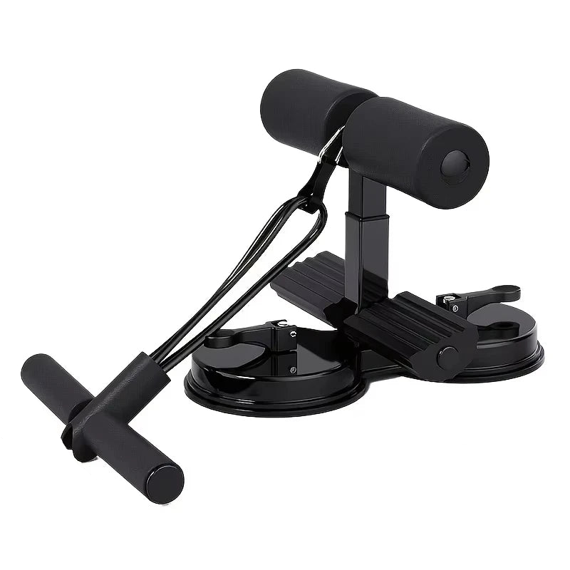 Sit-Up Bar with Suction Cup Black Fitness - Tophatter Daily Deals