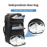 50L Travel Backpack Anti-Theft Design Black Backpacks - Tophatter Daily Deals