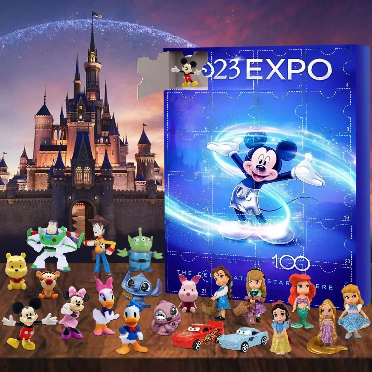 Advent Calendar Stitch Mini Figures 24 Days Christmas E - Tophatter Daily Deals