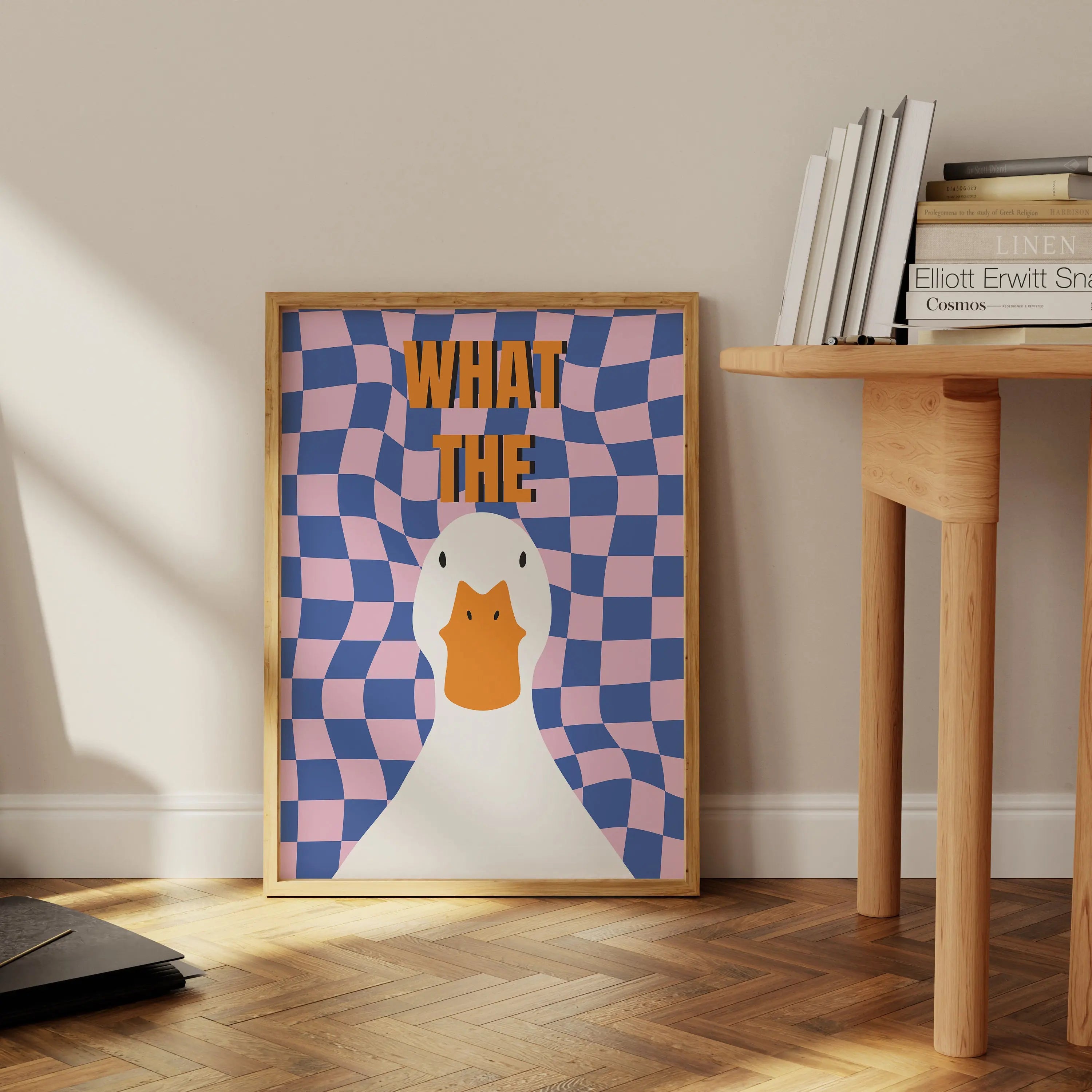 What The Duck Canvas Print Poster Waterproof Dorm Bedroom 03 - Tophatter Daily Deals