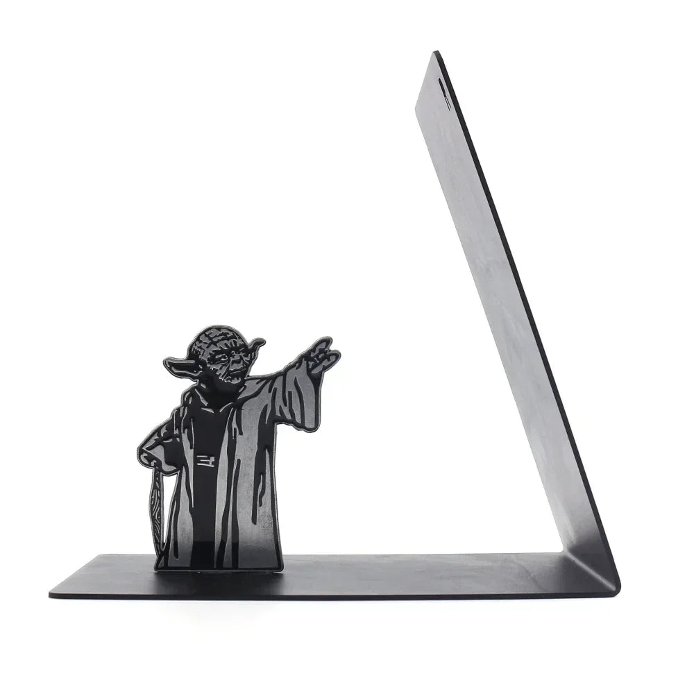Master Yoda Bookend Sturdy Book Support Table Desk Decoration Classic Character Book Holder for Men Women Movie Fans 1PCS - Tophatter Daily Deals