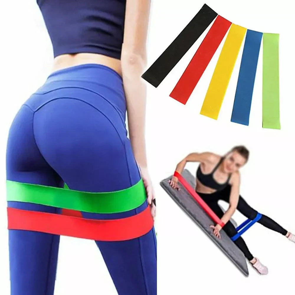 Resistance Bands Set TPE Workout Bands Home Fitness - Tophatter Daily Deals