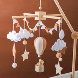 Hot Air Balloon Crib Mobile Newborn Sensory Toys Soothing - Tophatter Daily Deals