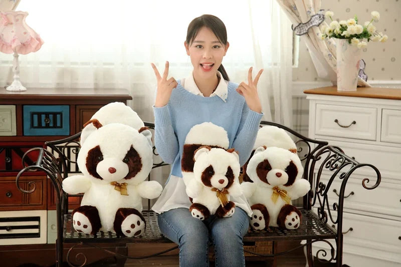 Raccoon Plush Toy Long Tail Bear Huge Animals - Tophatter Daily Deals