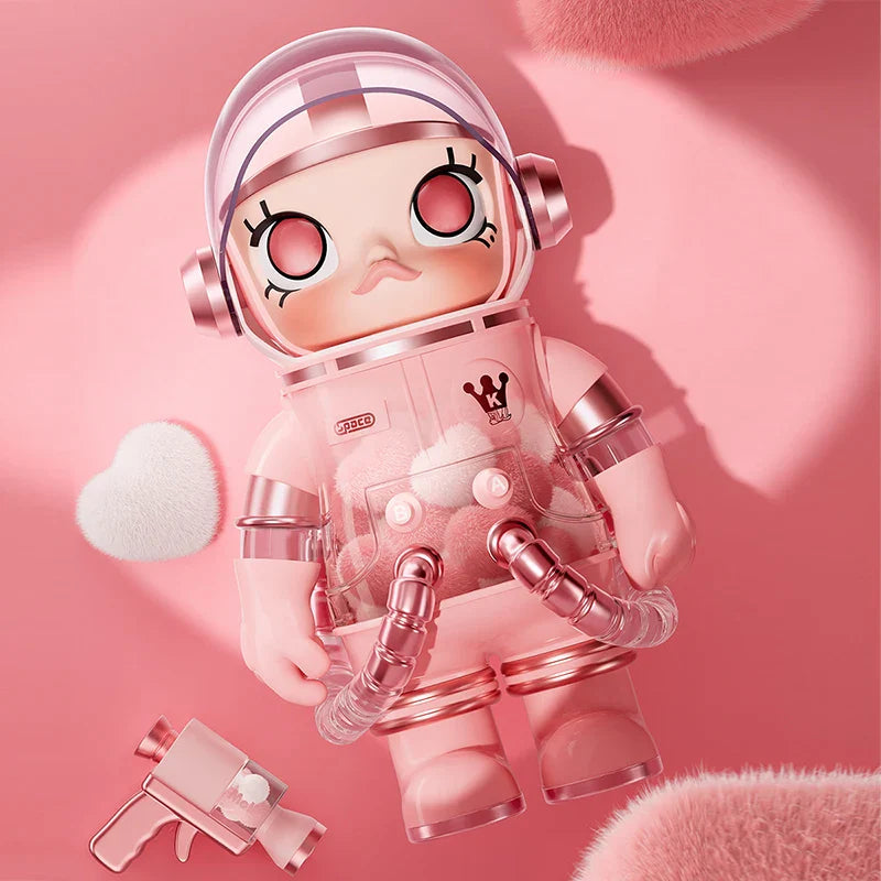 Genuine Pop Mart Mega Space Molly 400% Smitten Love Limited Edition Figure Outer Space - Tophatter Daily Deals
