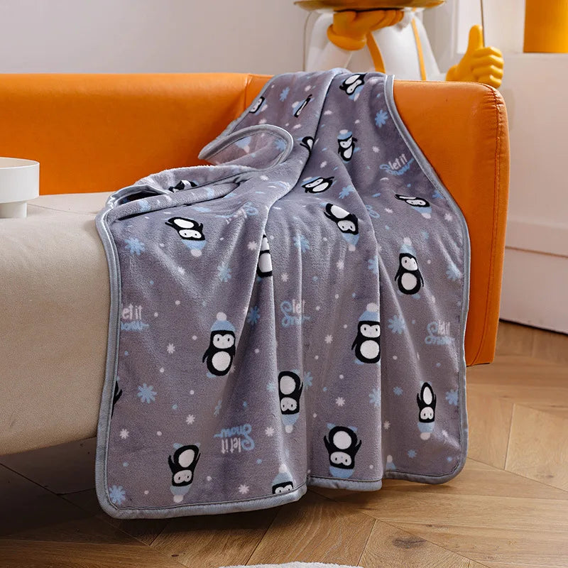 Miffy Throw Blanket Fleece Animals - Tophatter Daily Deals