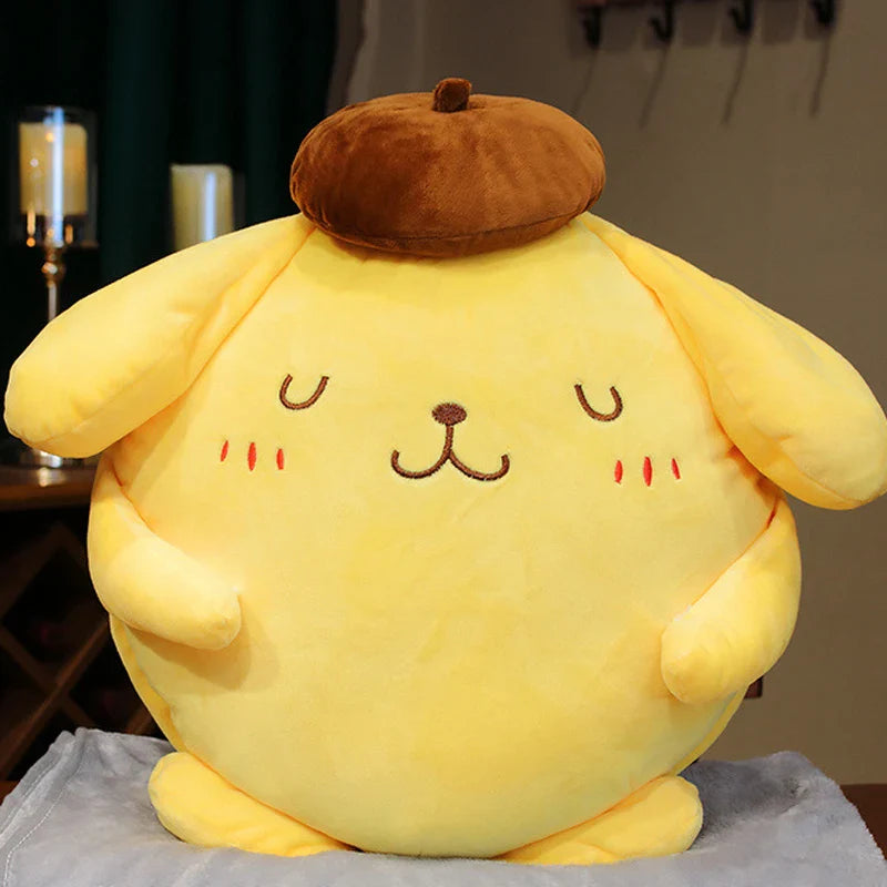 Sanrio PomPomPurin Stuffed Big Plush Toy Sleepy PomPom (40cm) Anime - Tophatter Daily Deals