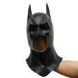 Black Batman Mask for Adults, High-Quality Latex Cowl for Halloween Cosplay and Costume Parties Costumes & Accessories - Tophatter Daily Deals