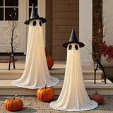 Glowing Ghost Yard Decor Halloween 2025 Outdoor Light - Tophatter Daily Deals
