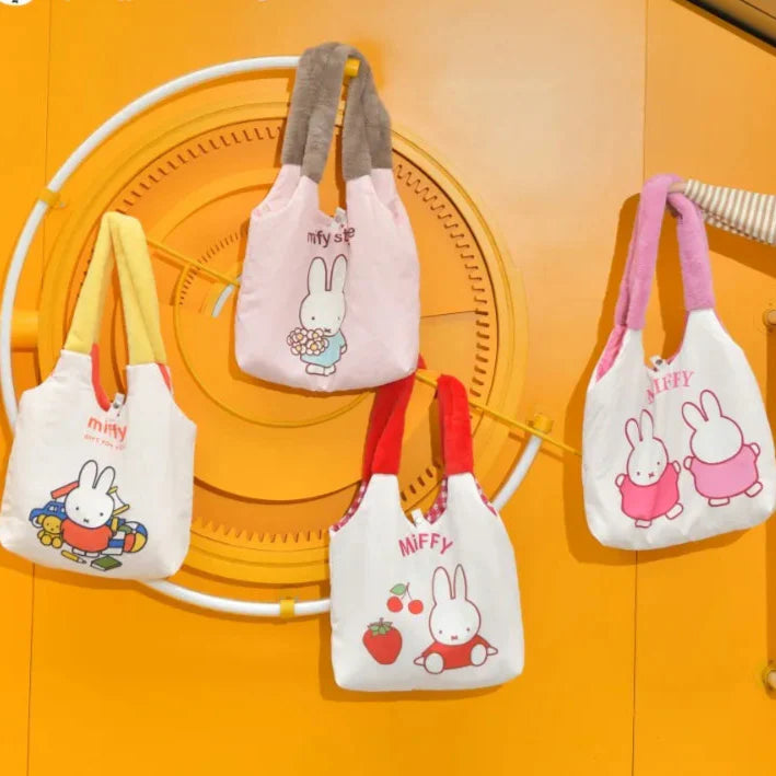 Miffy Plush Tote Bag Animals - Tophatter Daily Deals