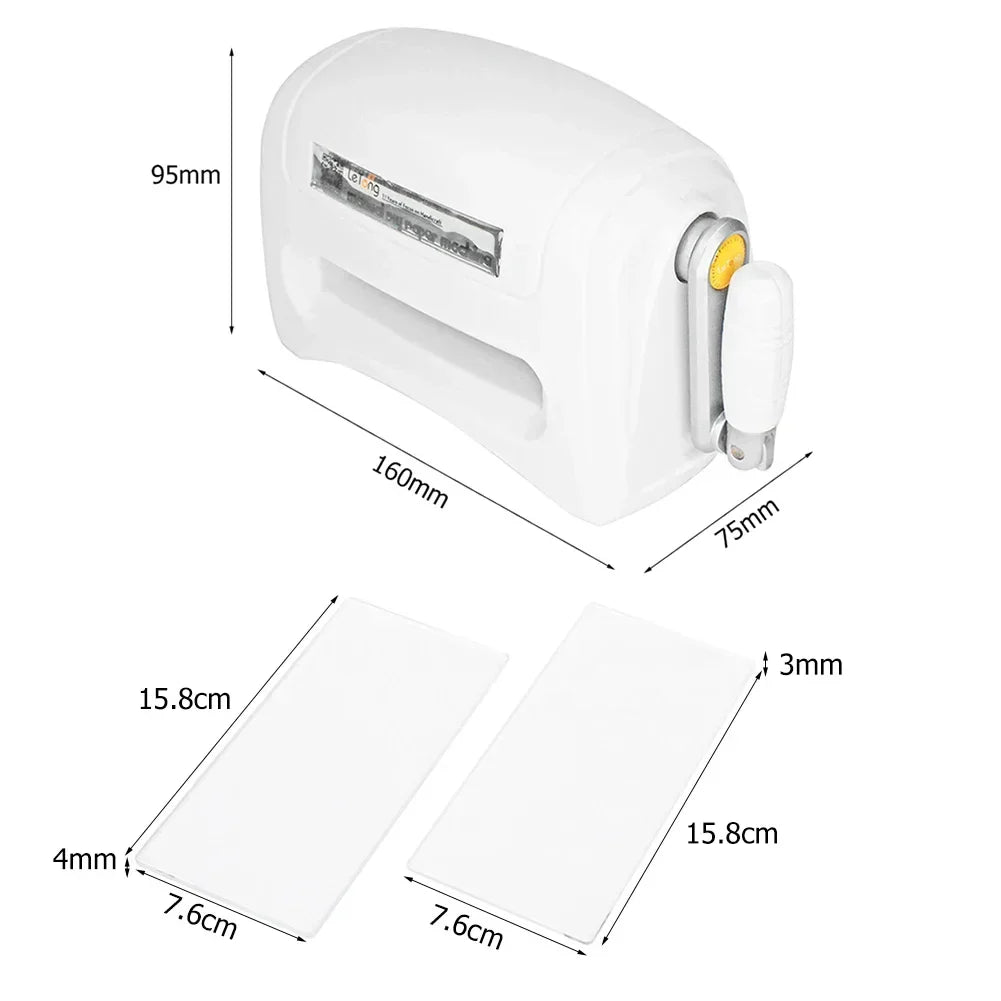 Die Cutting Embossing Machine For Scrapbook Crafts 7 - Tophatter Daily Deals