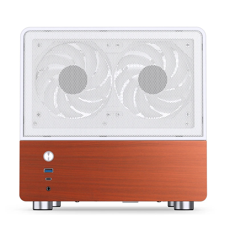 Mini ITX MicroATX PC Case Sea View Glass Compact Gaming - Tophatter Daily Deals
