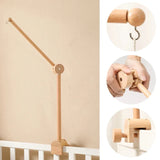 Wooden Crib Mobile Bracket Newborn Sensory Toys Soothing - Tophatter Daily Deals