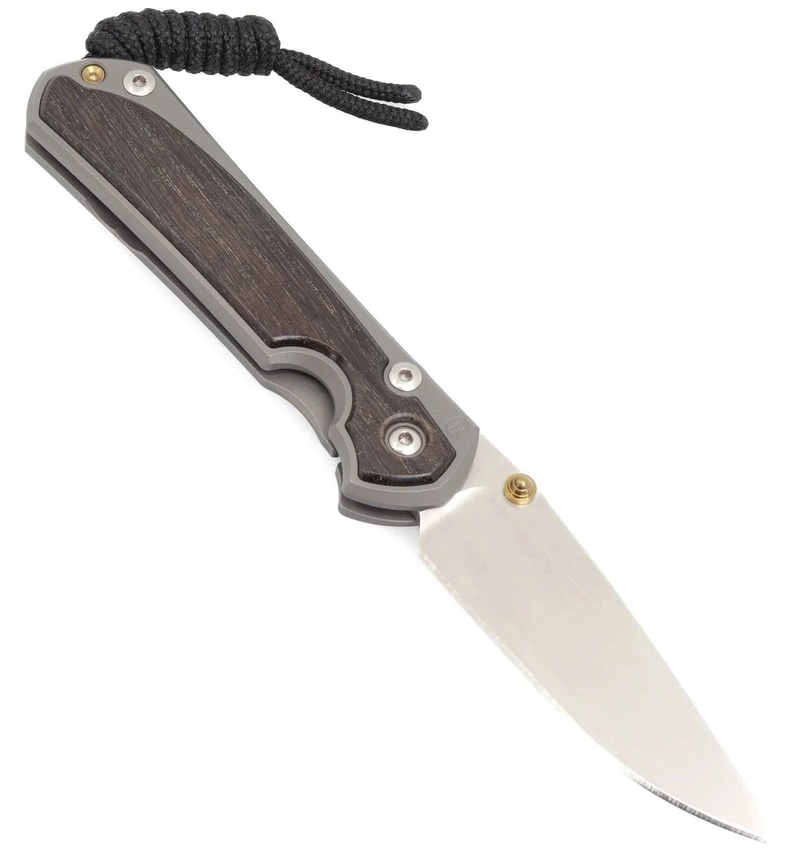 Chris Reeves Knives Small Sebenza 31 Inlay - Left Handed - Bog Oak Inlay - S31-1101 Knives - Tophatter Daily Deals