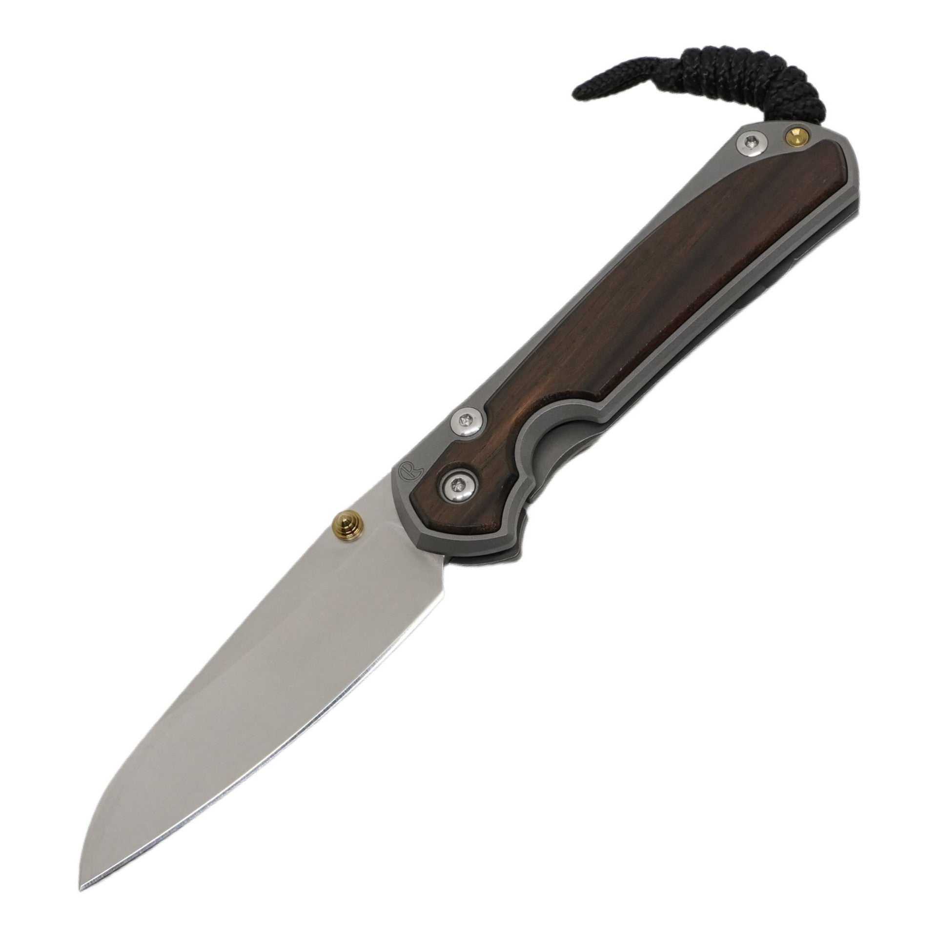Chris Reeve Knives Small Sebenza 31 - Glass Blasted - Macassar Ebony Inlay - Insingo - S31-1128 FOLDING KNIVES - Tophatter Daily Deals