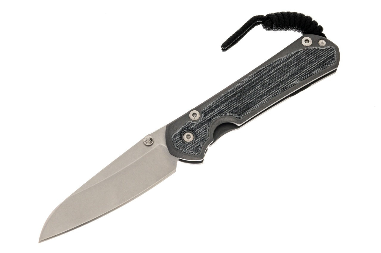Chris Reeve Knives Small Sebenza 31 - Black Canvas Micarta Inlay - Insingo - S31-1220 FOLDING KNIVES - Tophatter Daily Deals