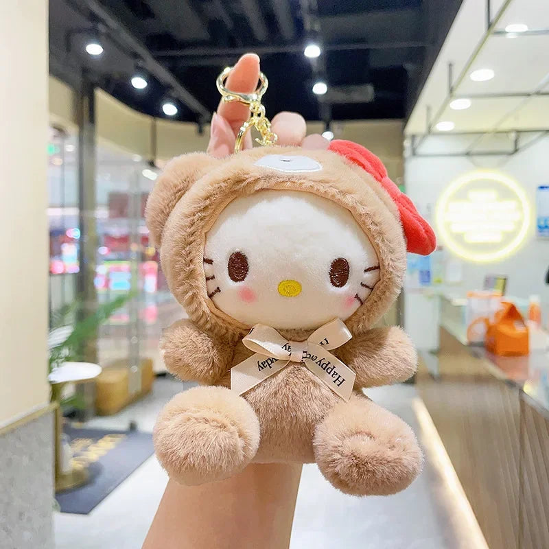 Sanrio Limited Collection Kuromi Cinnamoroll My Melody Plush Toy Kawaii Hello Kitty Keyring - 11cm 10-15CM Animals - Tophatter Daily Deals