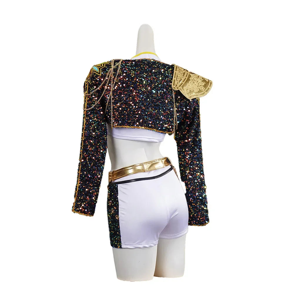 Lightweight Girls Cosplay Costume - Sequin Jacket, Polyester - Tophatter Daily Deals