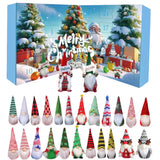Christmas Gnome Advent Calendar 24 Plush Gnome Dolls 2025 - Tophatter Daily Deals