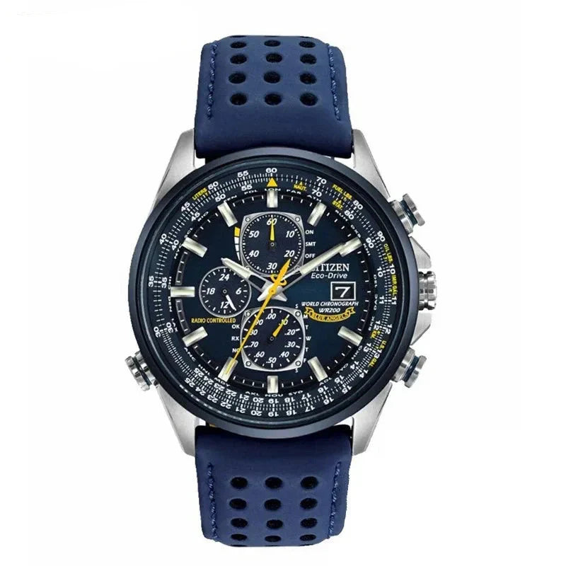 Men's Quartz Watch Waterproof Stainless Steel (Blue Rubber belt) Watches - Tophatter Daily Deals