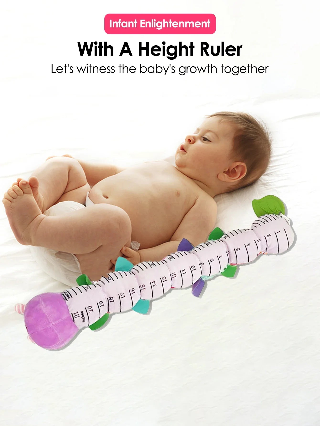 Soft Giraffe Baby Rattle Hanging Plush Newborn Sensory Toys - Tophatter Daily Deals