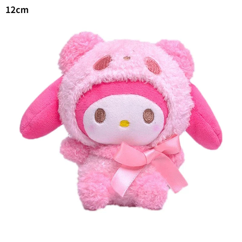 Sanrio Limited Collection Kuromi Cinnamoroll My Melody Plush Toy Kawaii My Melody (Pink Bear) - 12cm 10-15CM Animals - Tophatter Daily Deals
