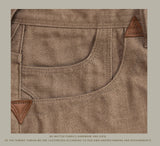 Durable Relaxed Men's Straight Jeans - Loose Selvedge Casual - Tophatter Daily Deals