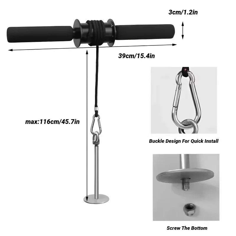 Wrist And Forearm Black Fitness - Tophatter Daily Deals