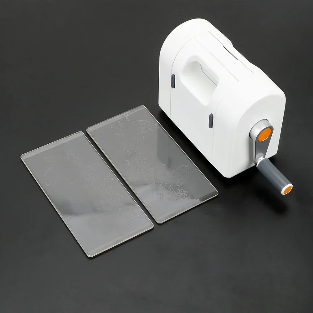 Die Cutting Embossing Machine Manual Scrapbook Cutter White - Tophatter Daily Deals