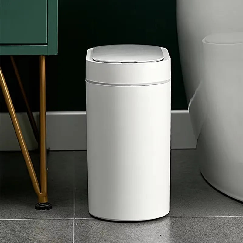 Sensor Trash Can Touchless 8L Kitchen Bathroom Bin Compact - Tophatter Daily Deals