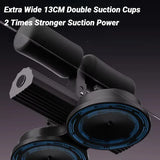 Sit-Up Bar with Suction Cup Black Fitness - Tophatter Daily Deals