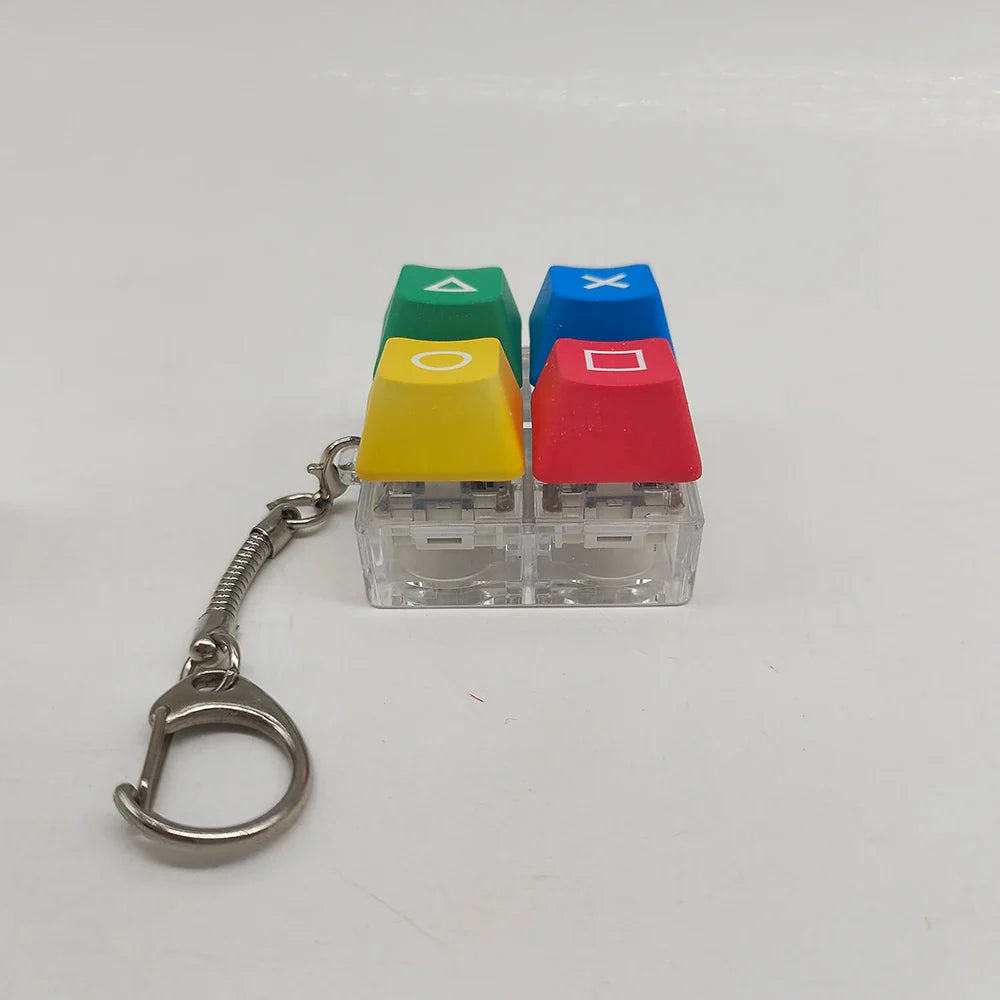 Keycap Tester Keychain Mini Mechanical Keyboard Toy - Tophatter Daily Deals