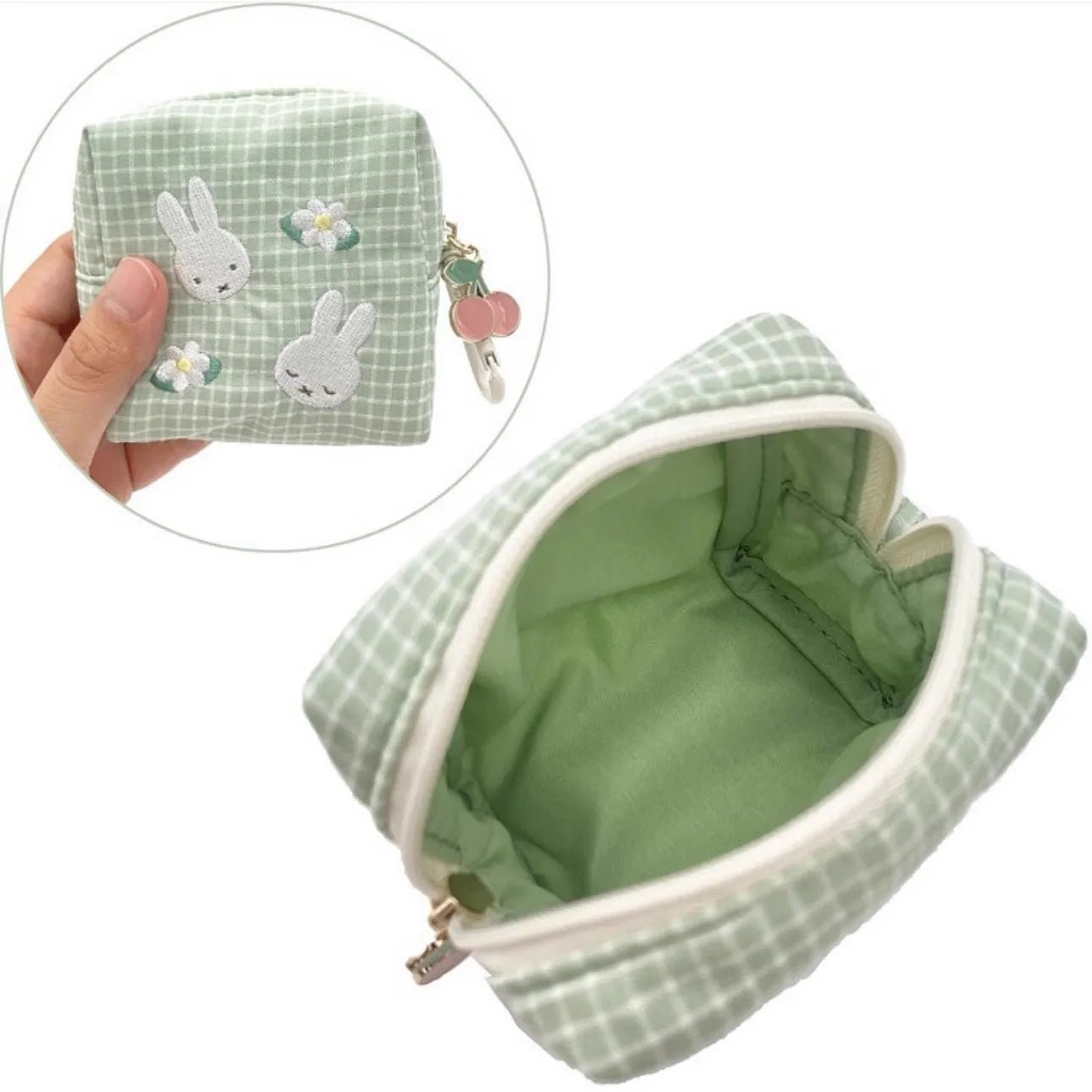 Miffy Embroidered Zipped Makeup Bag Animals - Tophatter Daily Deals
