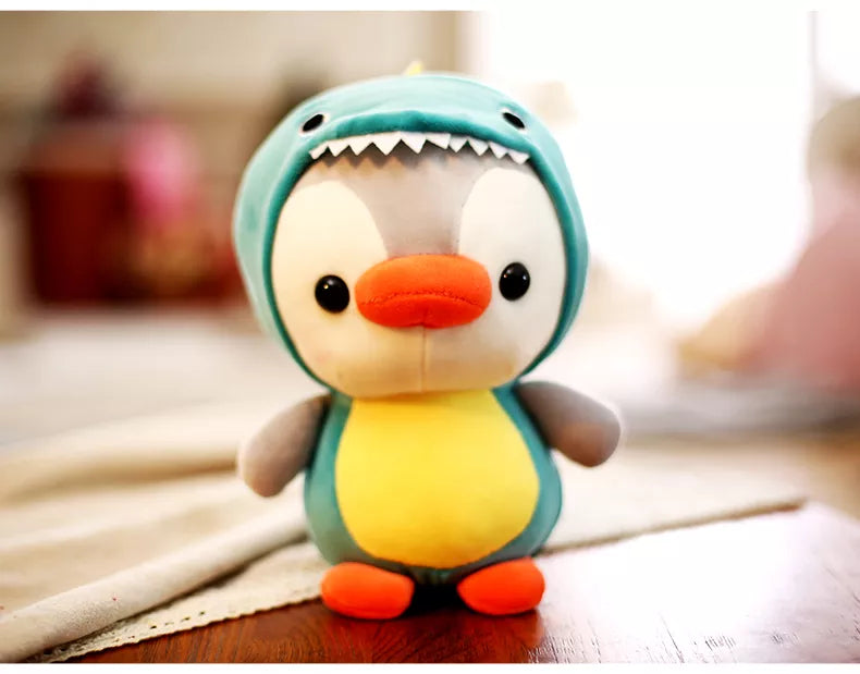 Kawaii Plush Toy Penguin Dinosaur Frog Unicorn Bee Stuffed Animal Animals - Tophatter Daily Deals