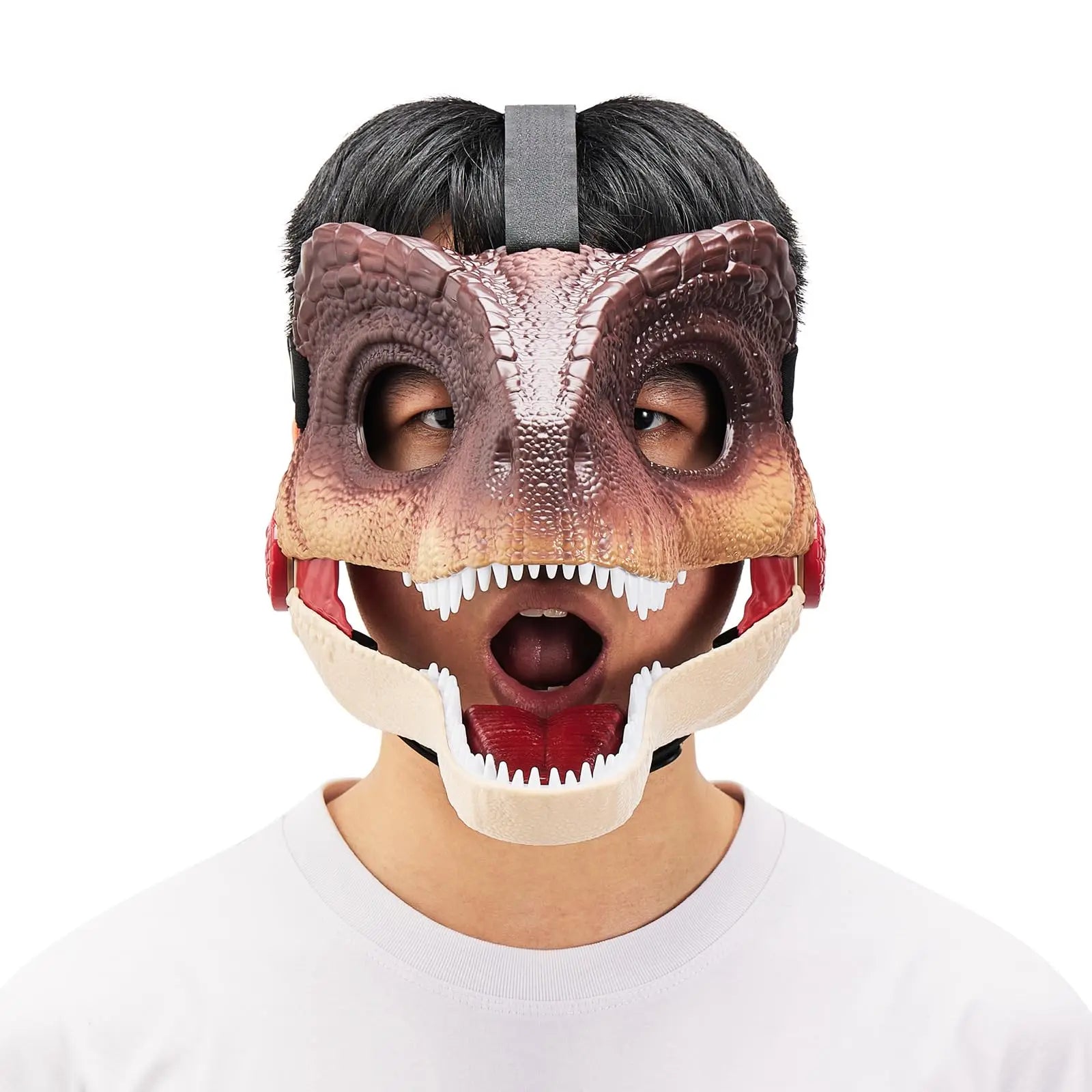 Dinosaur Mask Movable Jaw Cosplay Prop Halloween 2025 - Tophatter Daily Deals