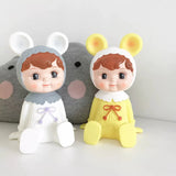 Classic Baby Girl Doll Cute Latex Rubber Baby Kids Office Decor Animals - Tophatter Daily Deals