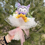 Sanrio Kuromi Plush Toy Flower Bouquet Flowers - Tophatter Daily Deals