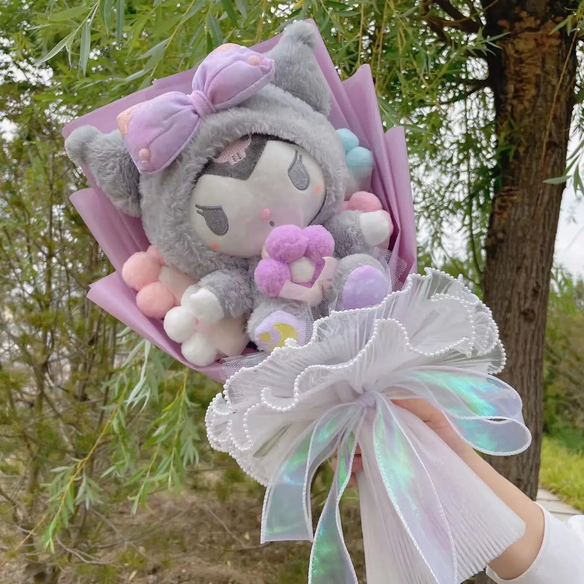 Sanrio Kuromi Cinnamoroll My Melody Hello Kitty Plush Bouquet Flowers - Tophatter Daily Deals