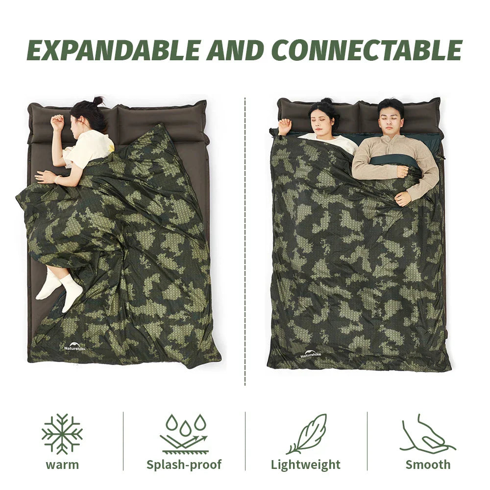 Camping Sleeping Bag Forest Pattern Camouflage Sleeping Bags - Tophatter Daily Deals