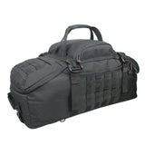 Tactical Molle Sport Travel Duffel Bag Black Duffel Bags - Tophatter Daily Deals