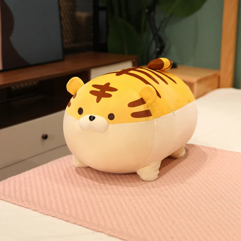 Soft Pineapple Bun Shiba Inu Dog Plush TsumTsum Tabby Cat Animals - Tophatter Daily Deals