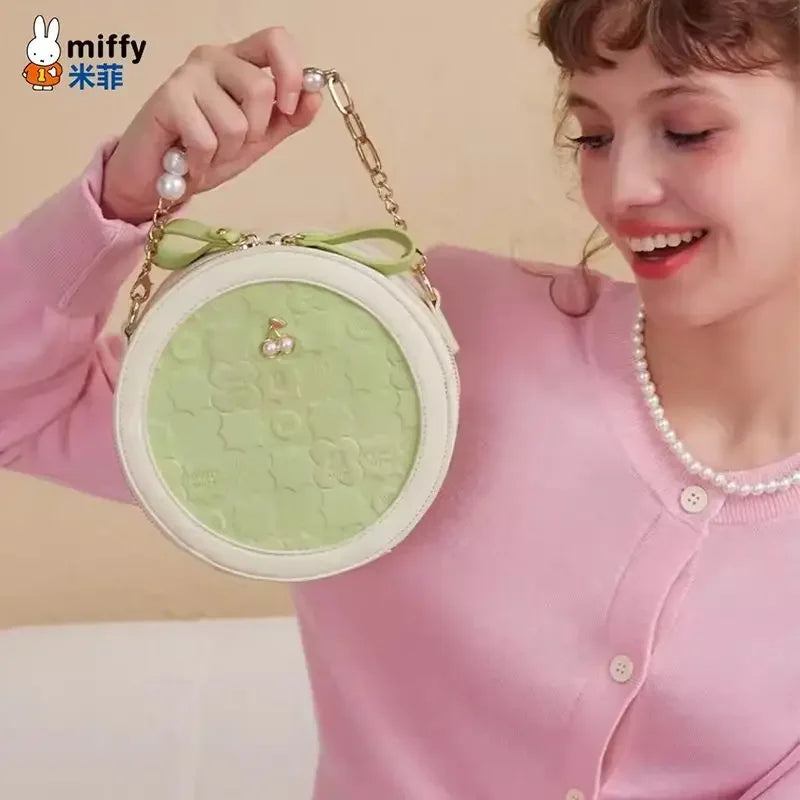 Miffy Crossbody Shoulder Bag Pistaschio Green Animals - Tophatter Daily Deals