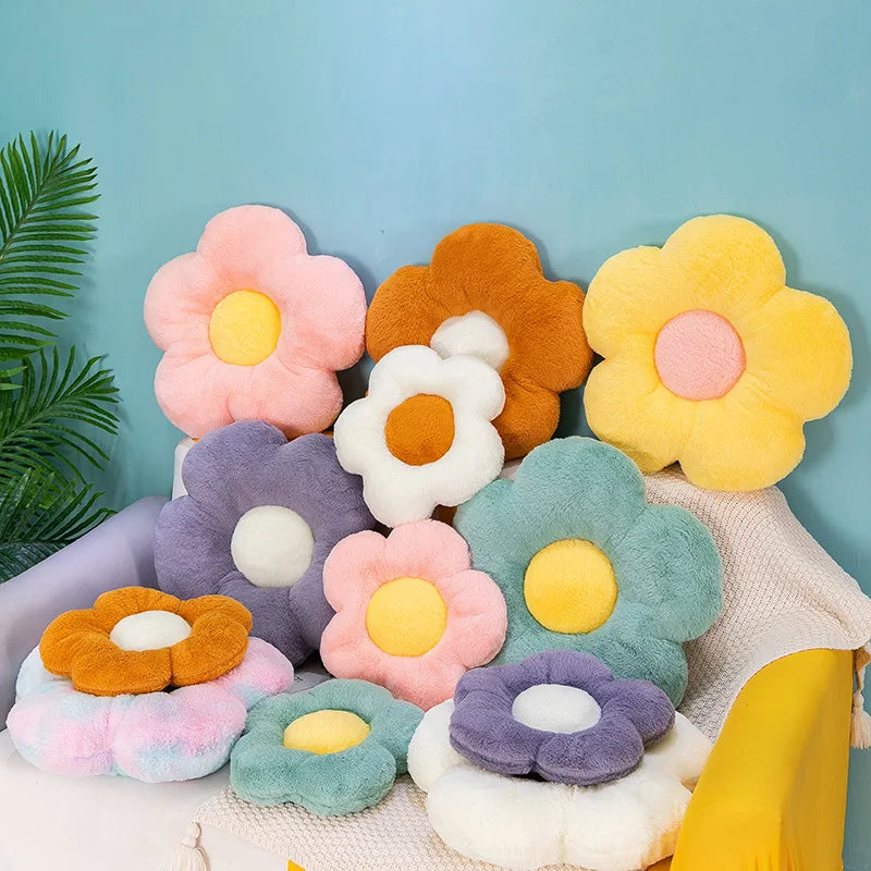 Sunflower Flower Cushion Flowers - Tophatter Daily Deals